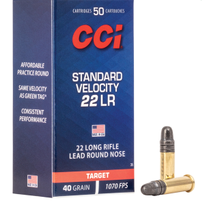 Mun. CCI 22LR Standard Velocity 40grs LRN cx50 - 0035