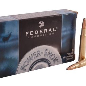 Mun. Federal Power Shok 30-06 180grs SP - 3006B