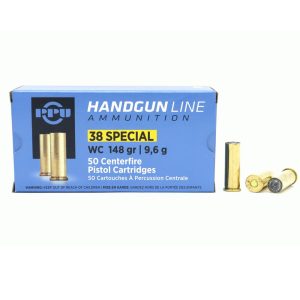 Mun. PPU 38 Special 148grs WC A-049