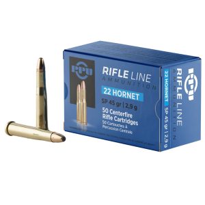 Mun. PPU 22 Hornet  45grs  SP A-193